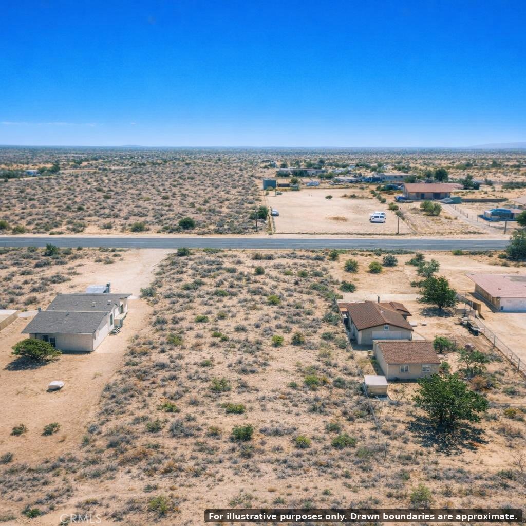 0 Caliente Street Yucca Valley, CA 92284 - Photo 2 of 10 For illustrative purposes only. Drawn boundaries are approximate