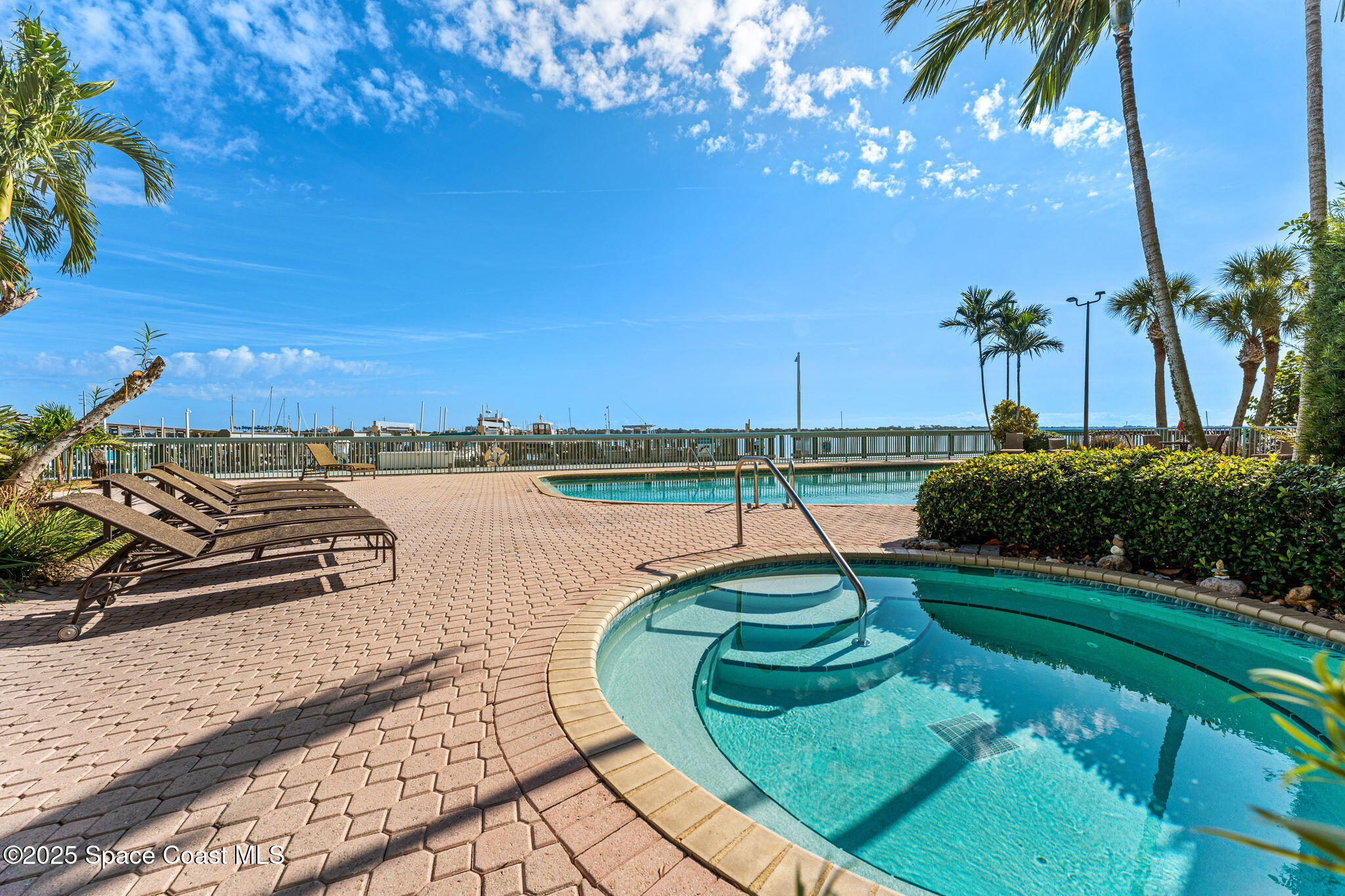 100 Riverside Drive, Unit 301 Cocoa, FL 32922 - Photo 39 of 74 Spa/Pool Views