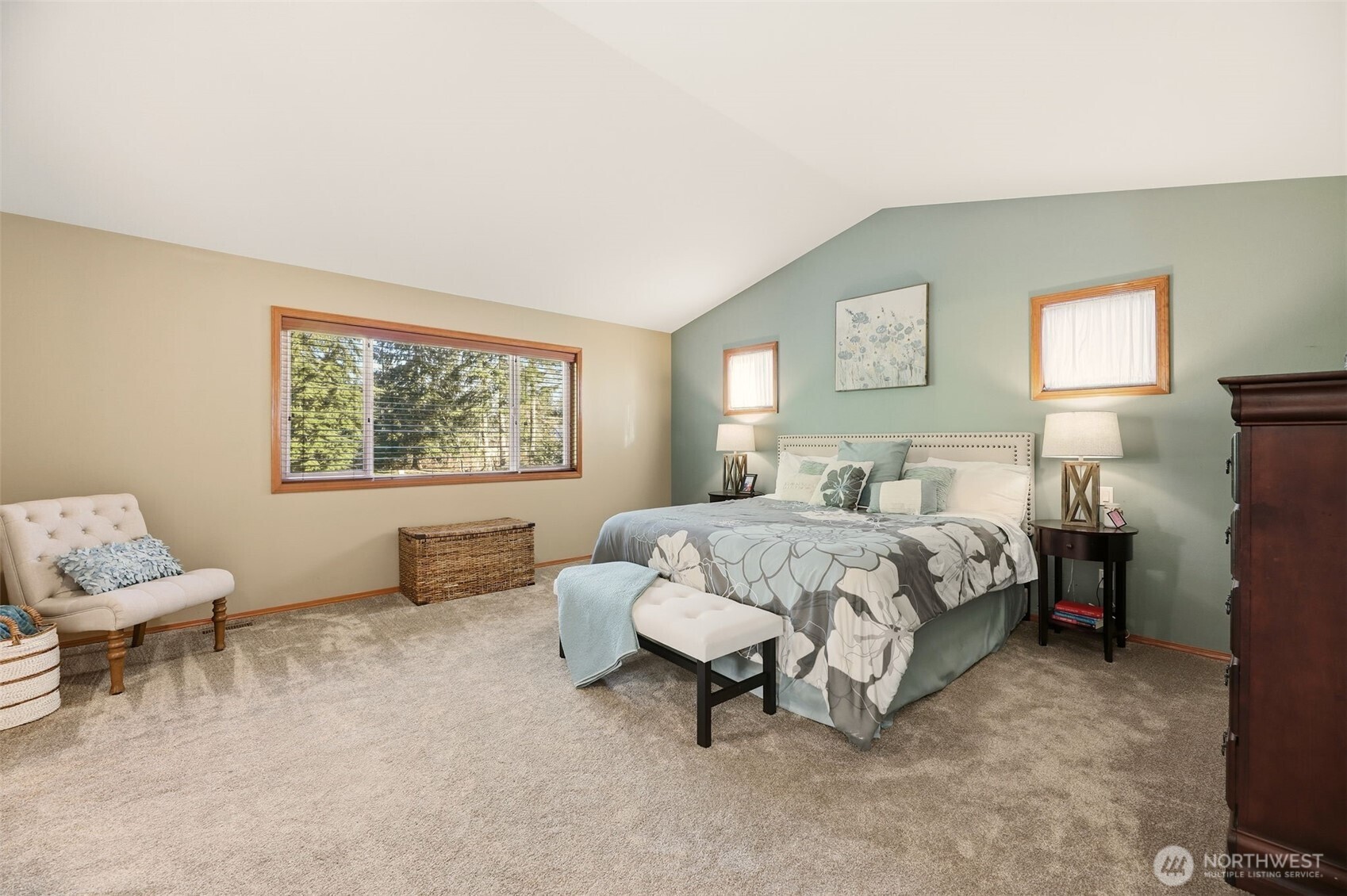 13621 3rd Street Southeast Snohomish, WA 98290 - Photo 22 of 38 a spacious bedroom with a bed and a window