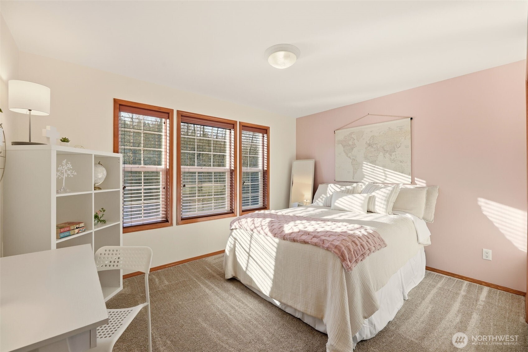 13621 3rd Street Southeast Snohomish, WA 98290 - Photo 29 of 38 a bedroom with a bed and a large window