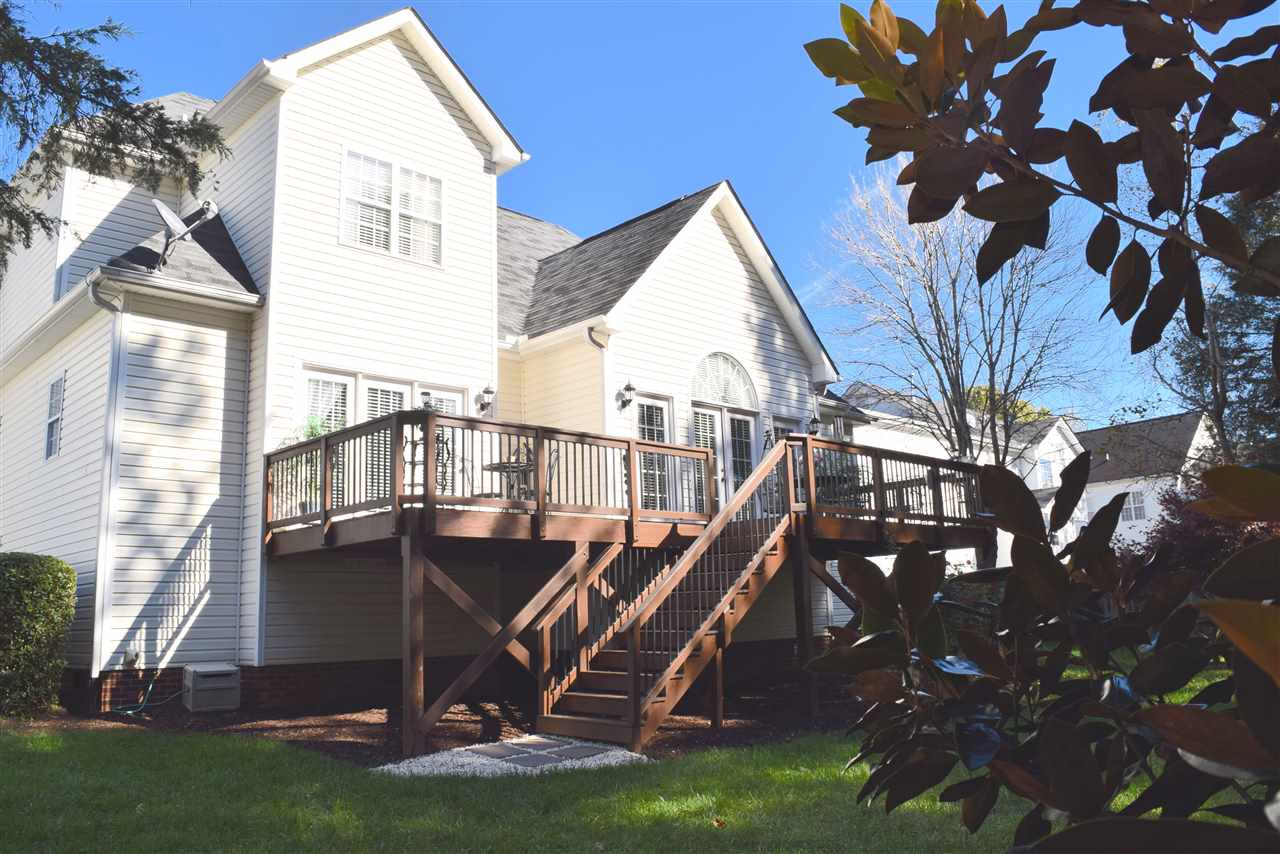 620 Middle Bridge Road Wake Forest, NC 27587 - Photo 24 of 25 Back of the house as seen from the back yard Exterior Back