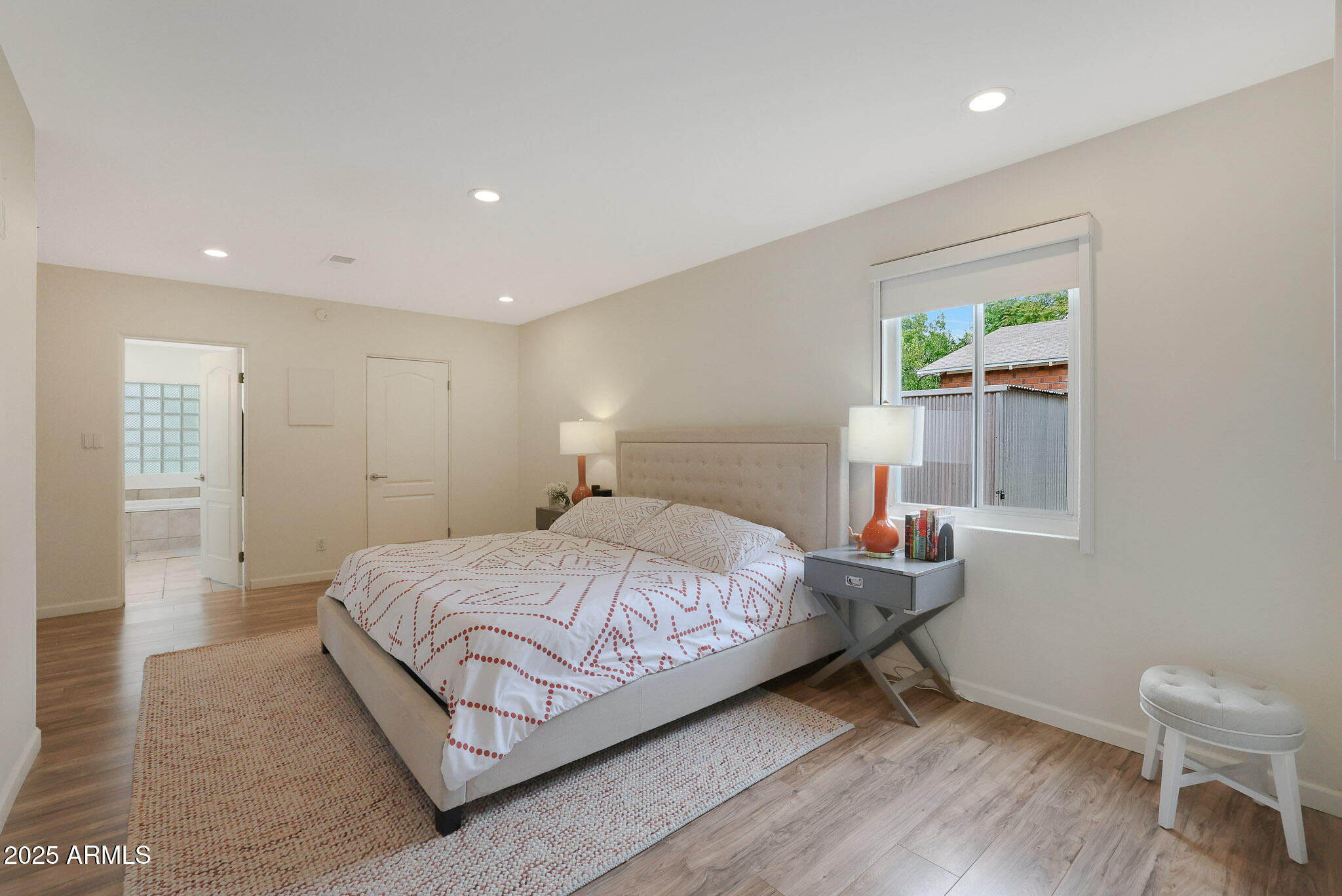 2226 East Fairmount Avenue Phoenix, AZ 85016 - Photo 24 of 50 a bedroom with a bed and a window