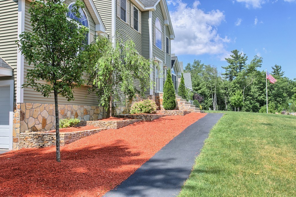 72 Clement Road Dracut, MA 01826 - Photo 5 of 30 a view of a yard with flower plants