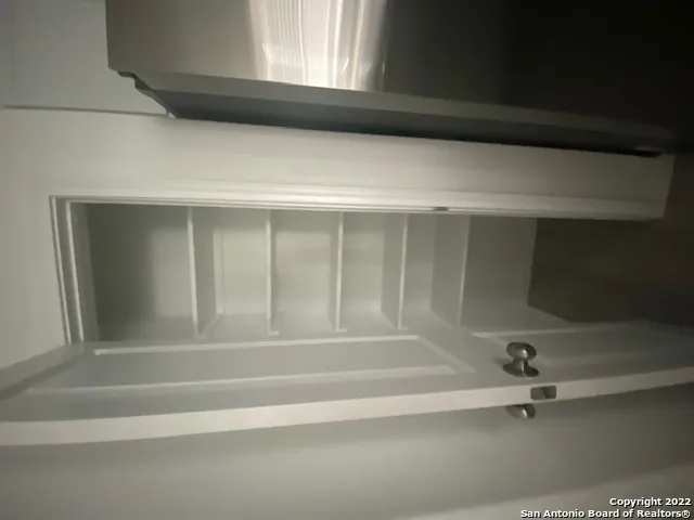 a close view of cabinet