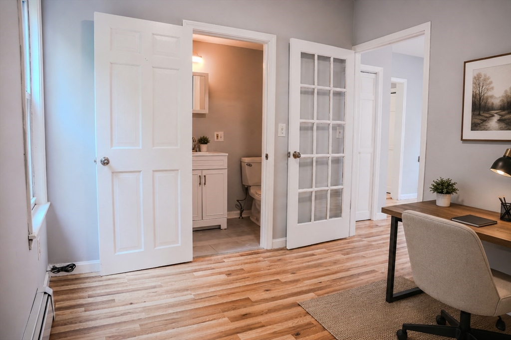 32 Dale Street Franklin, MA 02038 - Photo 5 of 11 a view of a livingroom with furniture and wooden floor