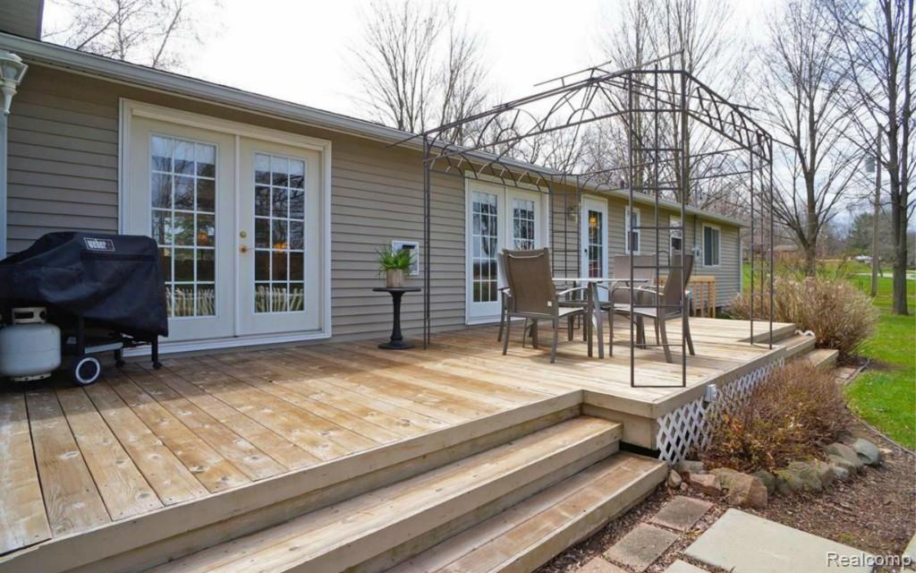 8721 Winans Lake Road Brighton, MI 48116 - Photo 2 of 29 Large deck