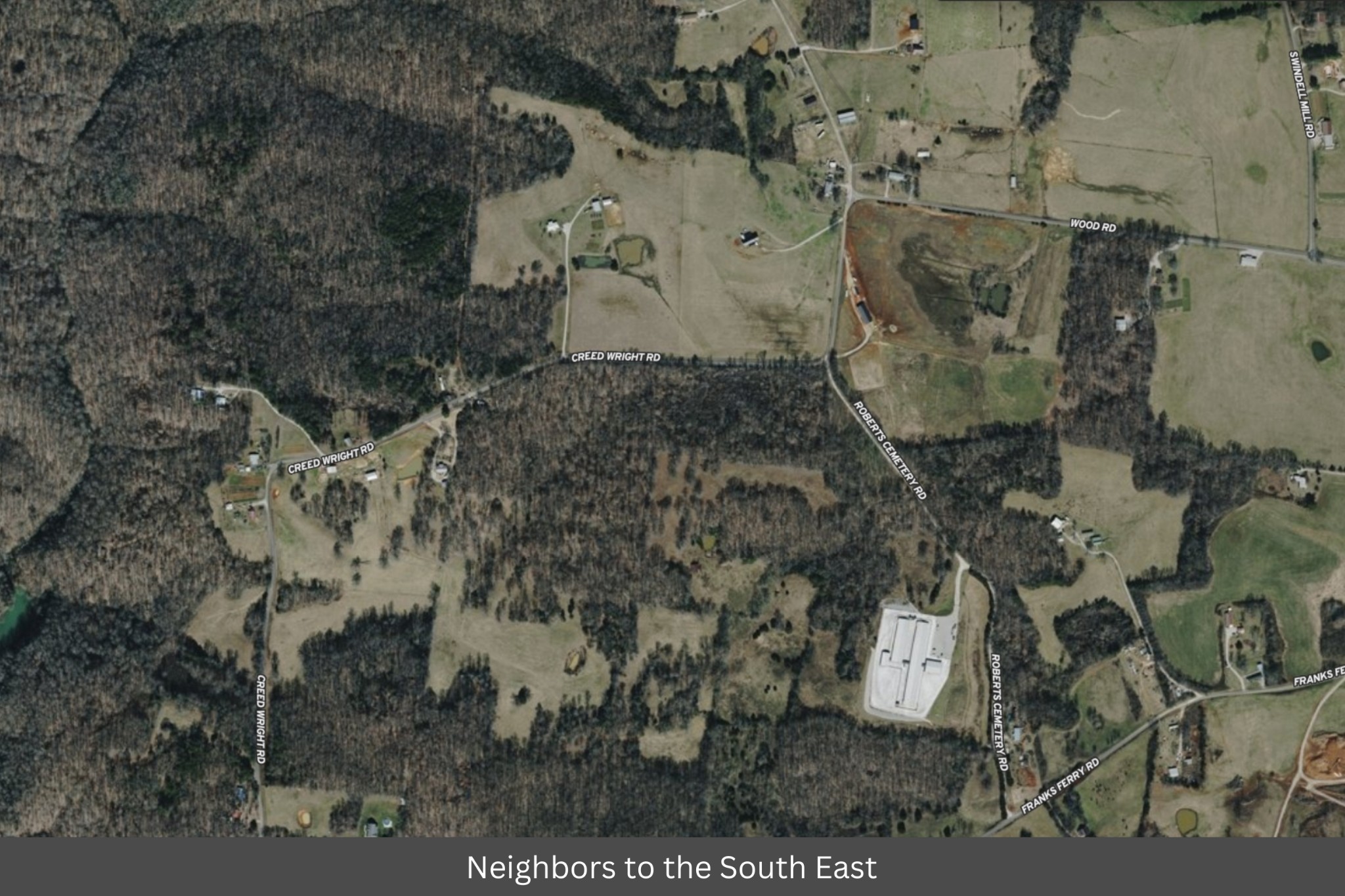 0 Creed Wright Road Walling, TN 38587 - Photo 16 of 34 a aerial view of a house with a yard