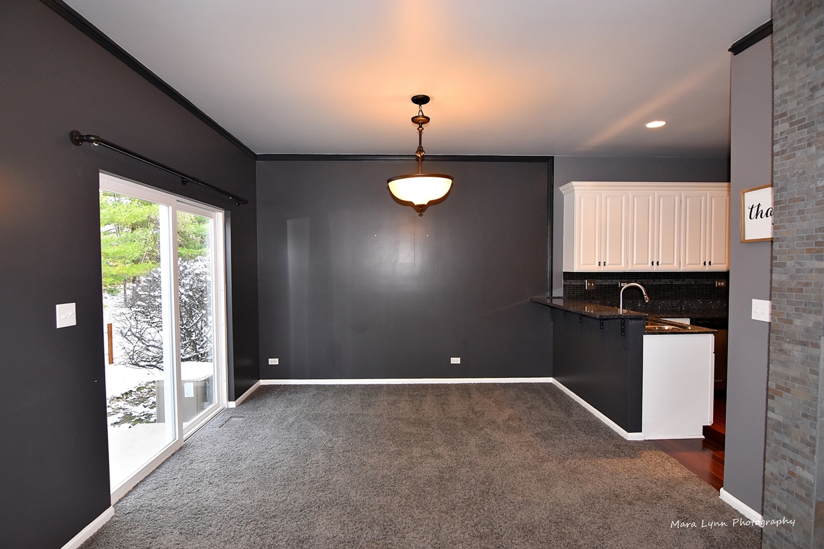 385 Ridge Road North Aurora, IL 60542 - Photo 4 of 30 wooden floor in an empty room with a window