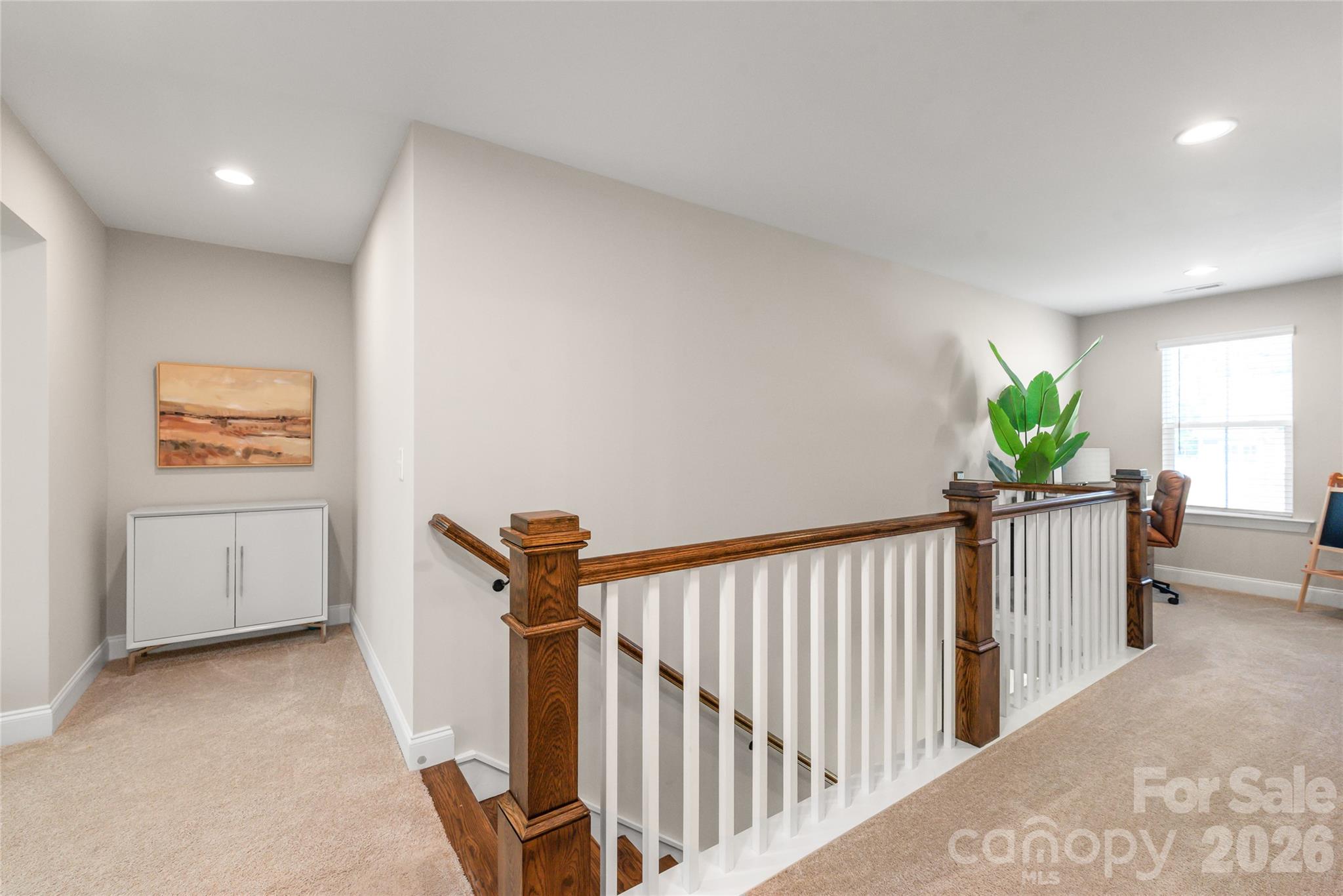 3213 Timber Run Lane Maiden, NC 28650 - Photo 35 of 47 a view of hallway with seating area