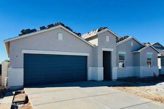 front view of house with a yard