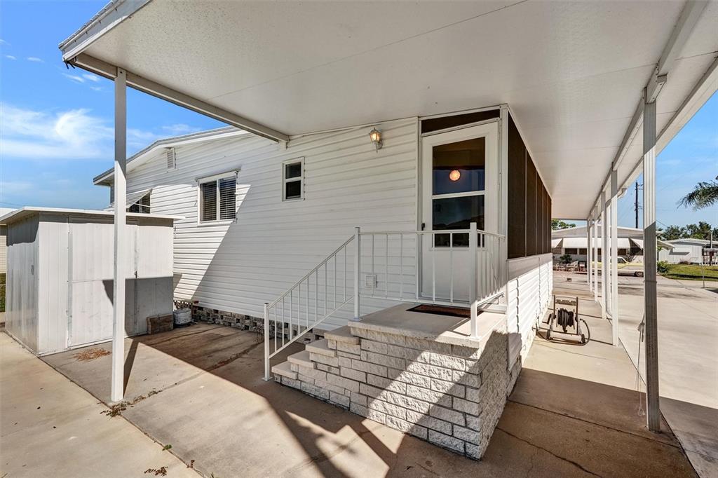 10315 Cortez Road West, Unit 19H Bradenton, FL 34210 - Photo 27 of 47 a view of an outdoor space with seating area