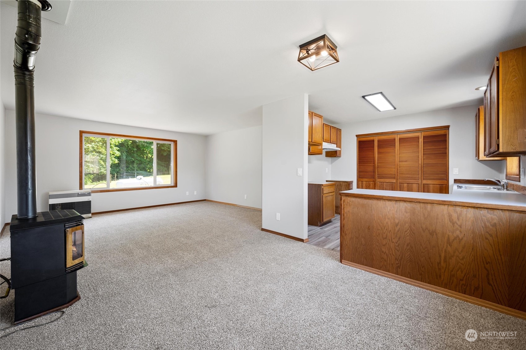 8879 Stein Road Custer, WA 98240 - Photo 9 of 22 a view of empty room with a window