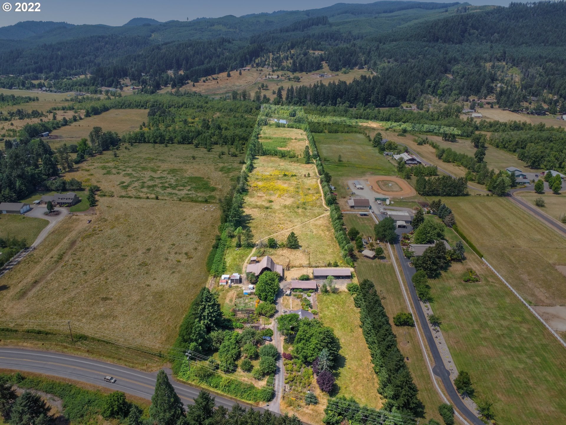 90550 Marcola Road Springfield, OR 97478 - Photo 2 of 32 Drone View/UAV