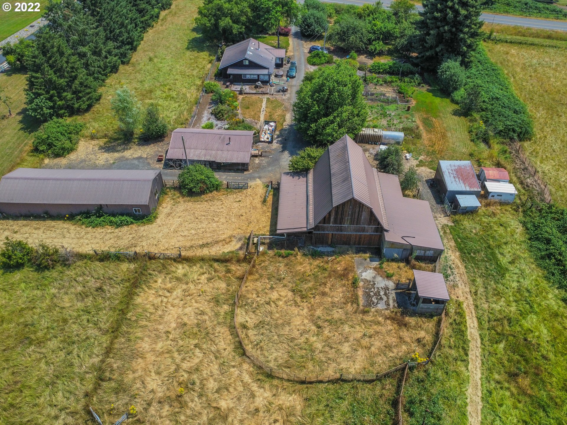 90550 Marcola Road Springfield, OR 97478 - Photo 29 of 32 Drone View/UAV