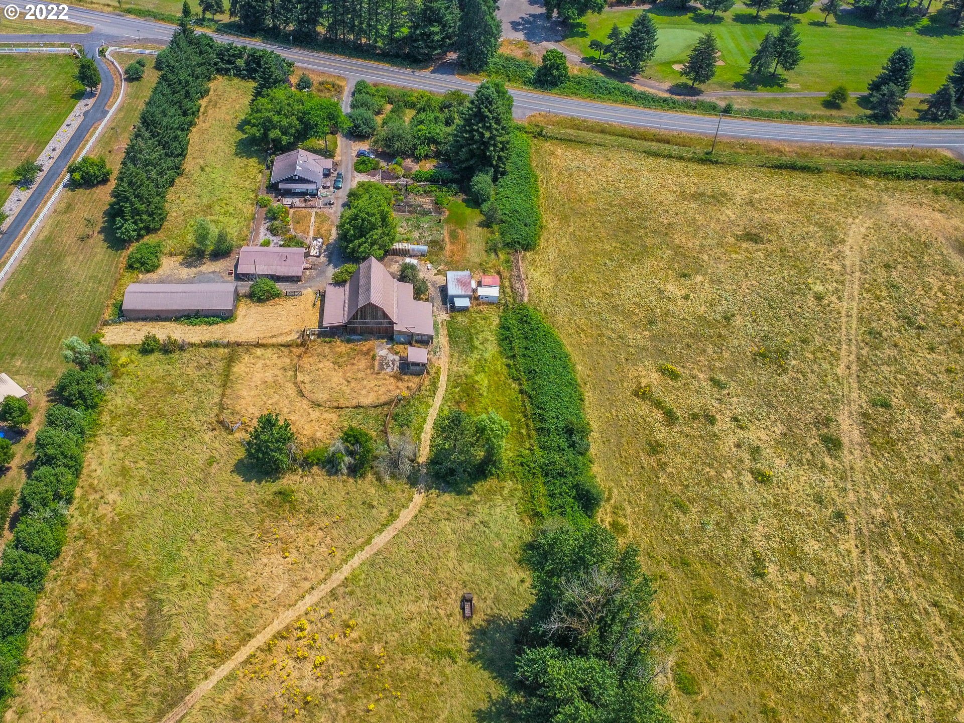 90550 Marcola Road Springfield, OR 97478 - Photo 31 of 32 Drone View/UAV