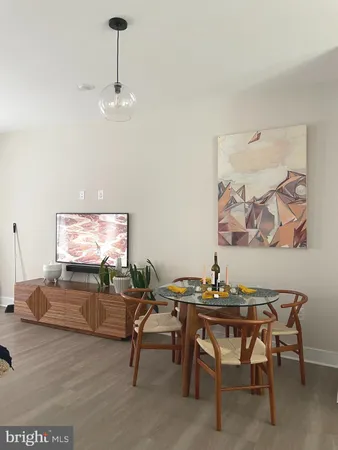 a workspace with furniture and window