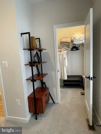 a view of entryway with furniture