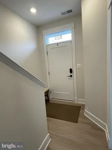 a view of empty room