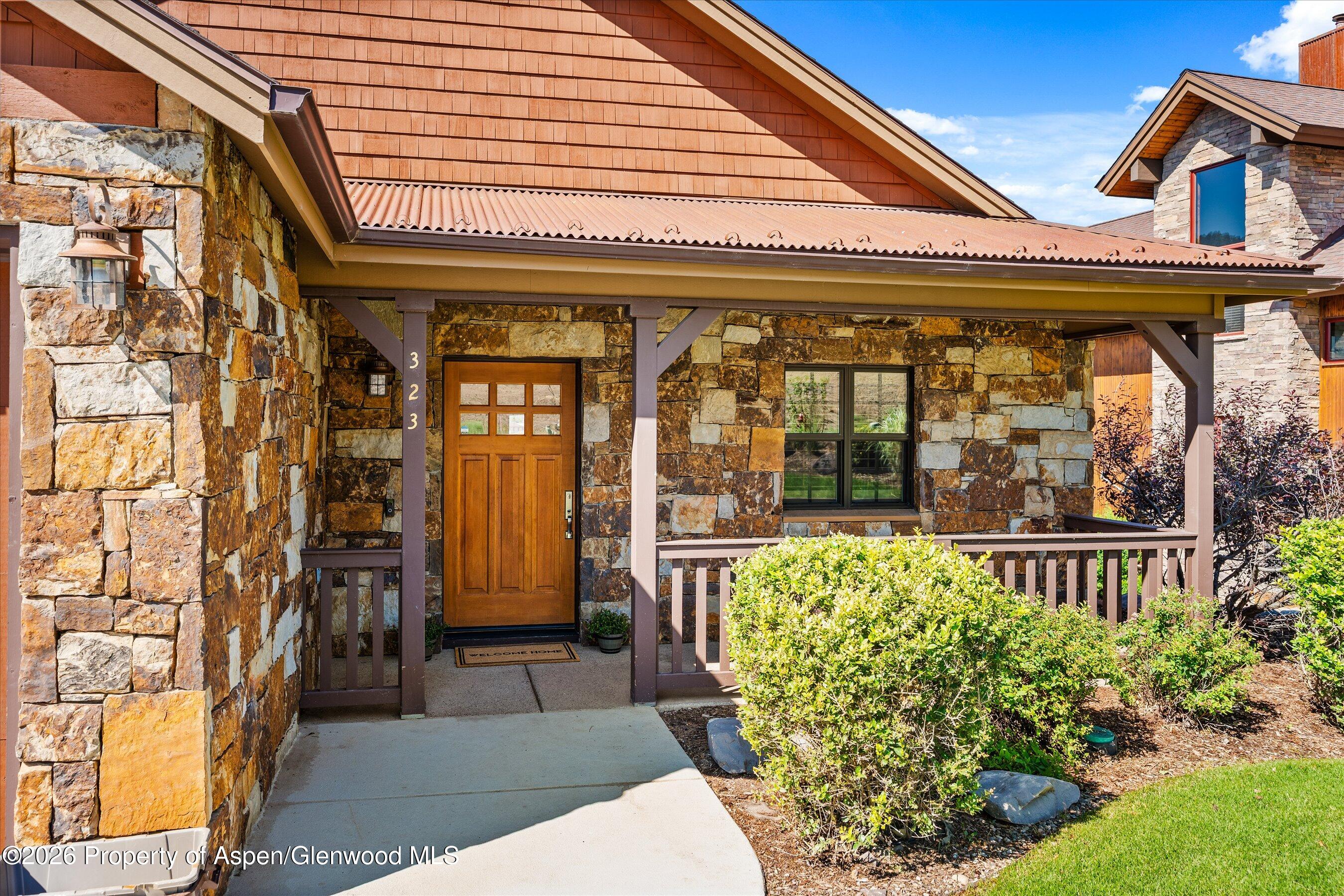 323 Faas Ranch Road New Castle, CO 81647 - Photo 3 of 33 Welcoming front door