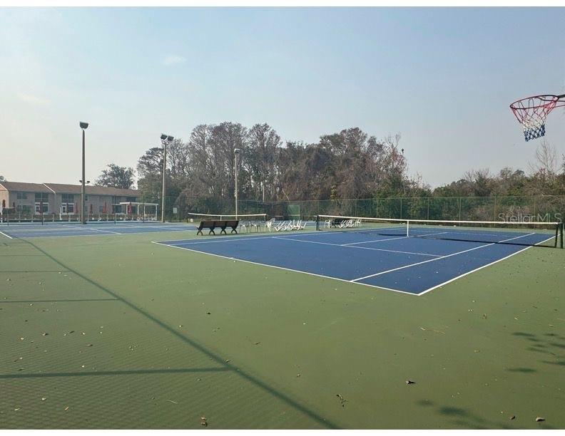 6334 Spring Flower Drive, Unit 14 New Port Richey, FL 34653 - Photo 20 of 25 a view of a tennis court
