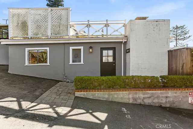 a view of a house with a porch