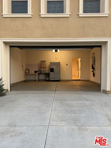 a view of a car garage