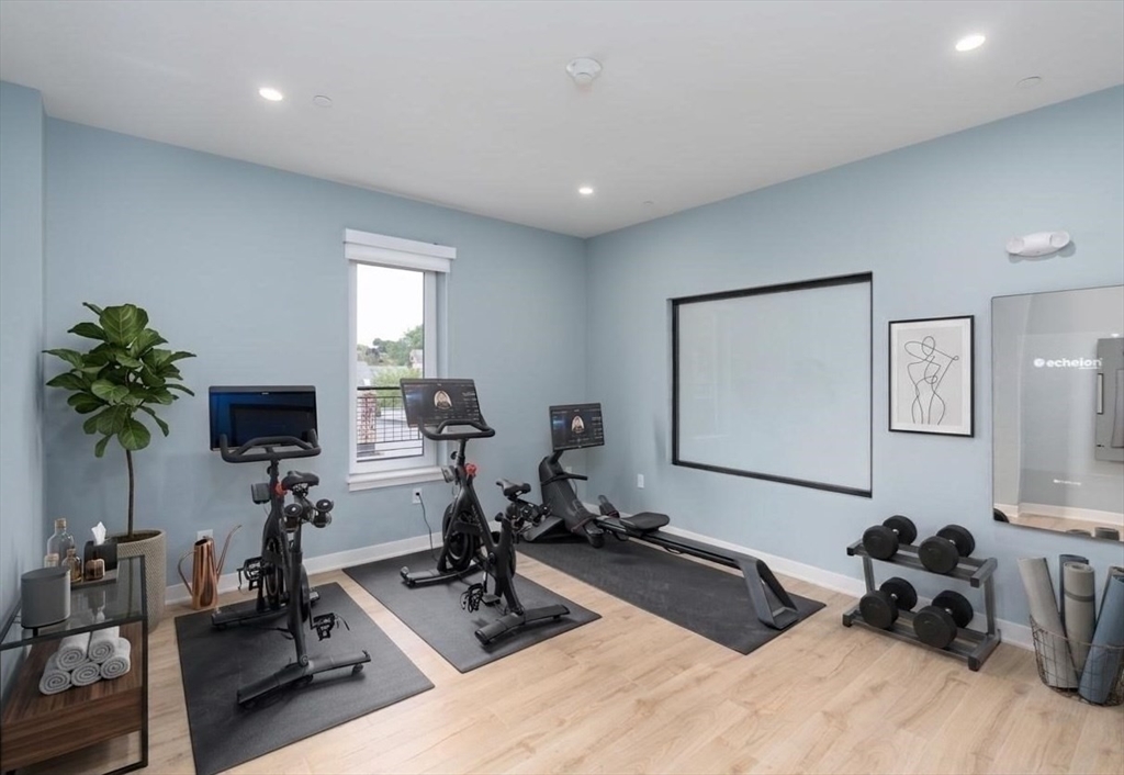 500 Talbot Avenue, Unit 403 Boston, MA 02124 - Photo 24 of 25 a view of a room with gym equipment