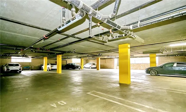 a building exterior with stairs and windows