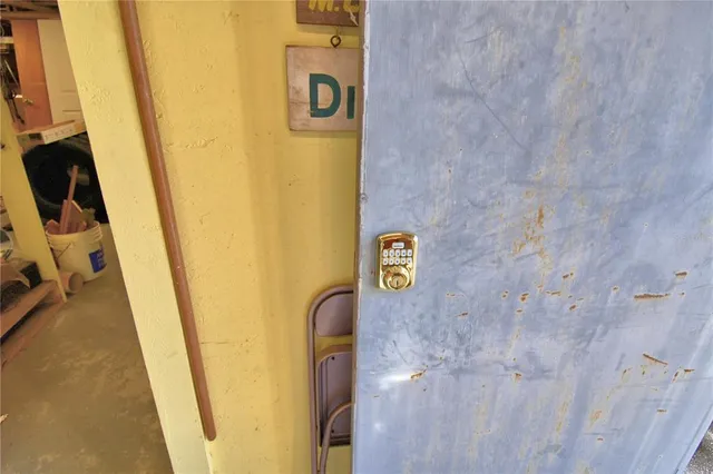 a close up of a wall