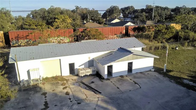 a view of a city from a terrace