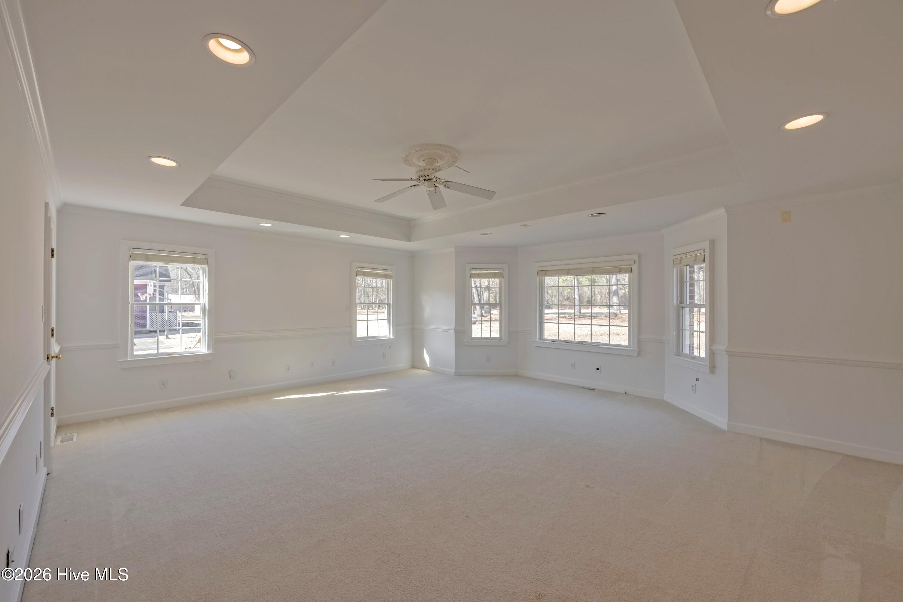 204 North Country Club Road Kenansville, NC 28349 - Photo 38 of 50 Spacious Primary Bedroom with Trey Ceiling