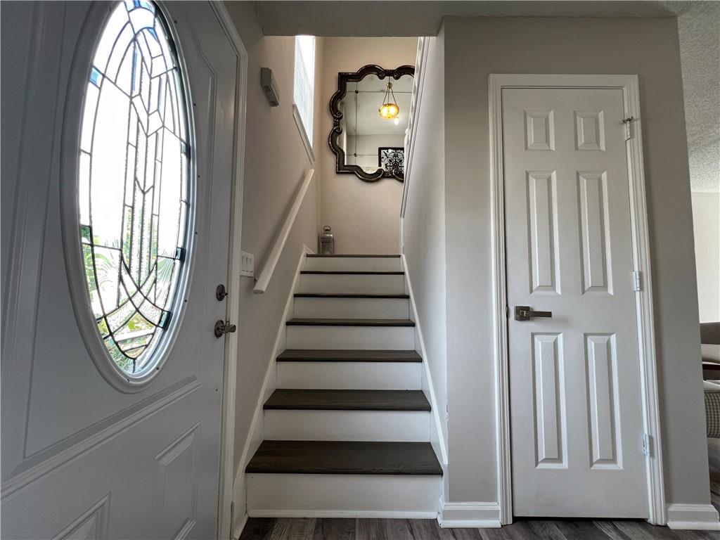 509 Vaughan Valley View Hampton, GA 30228 - Photo 16 of 38 a view of an entryway with wooden floor