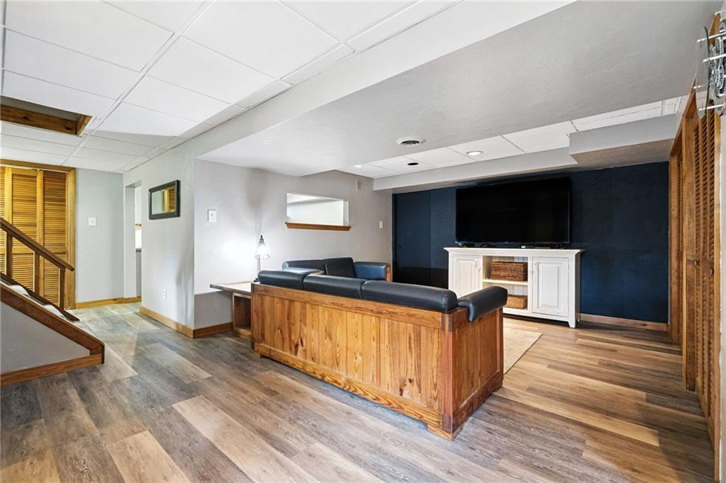30 Colecrest Street Carnegie, PA 15106 - Photo 22 of 41 a living room with stainless steel appliances kitchen island a large counter space and wooden floor