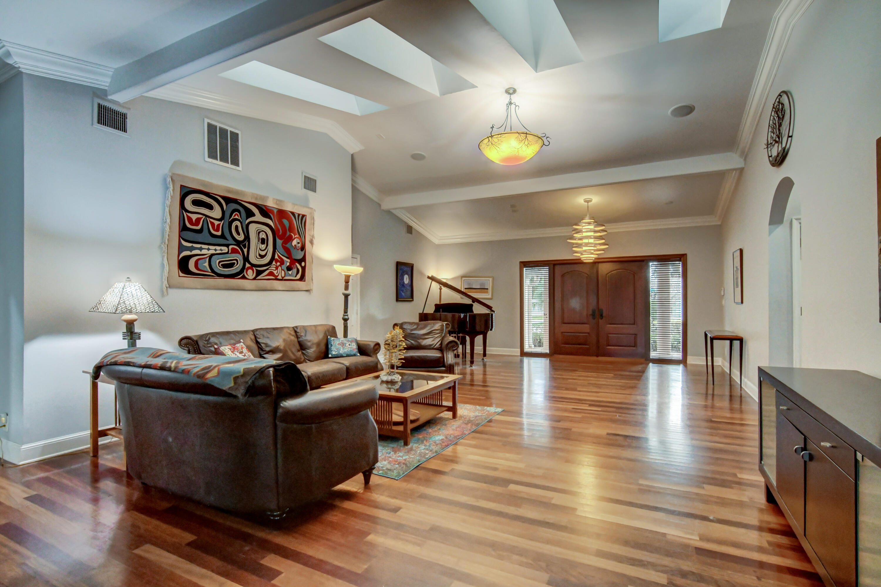 921 Southwest 20th Street Boca Raton, FL 33486 - Photo 11 of 56 a living room with furniture and wooden floor