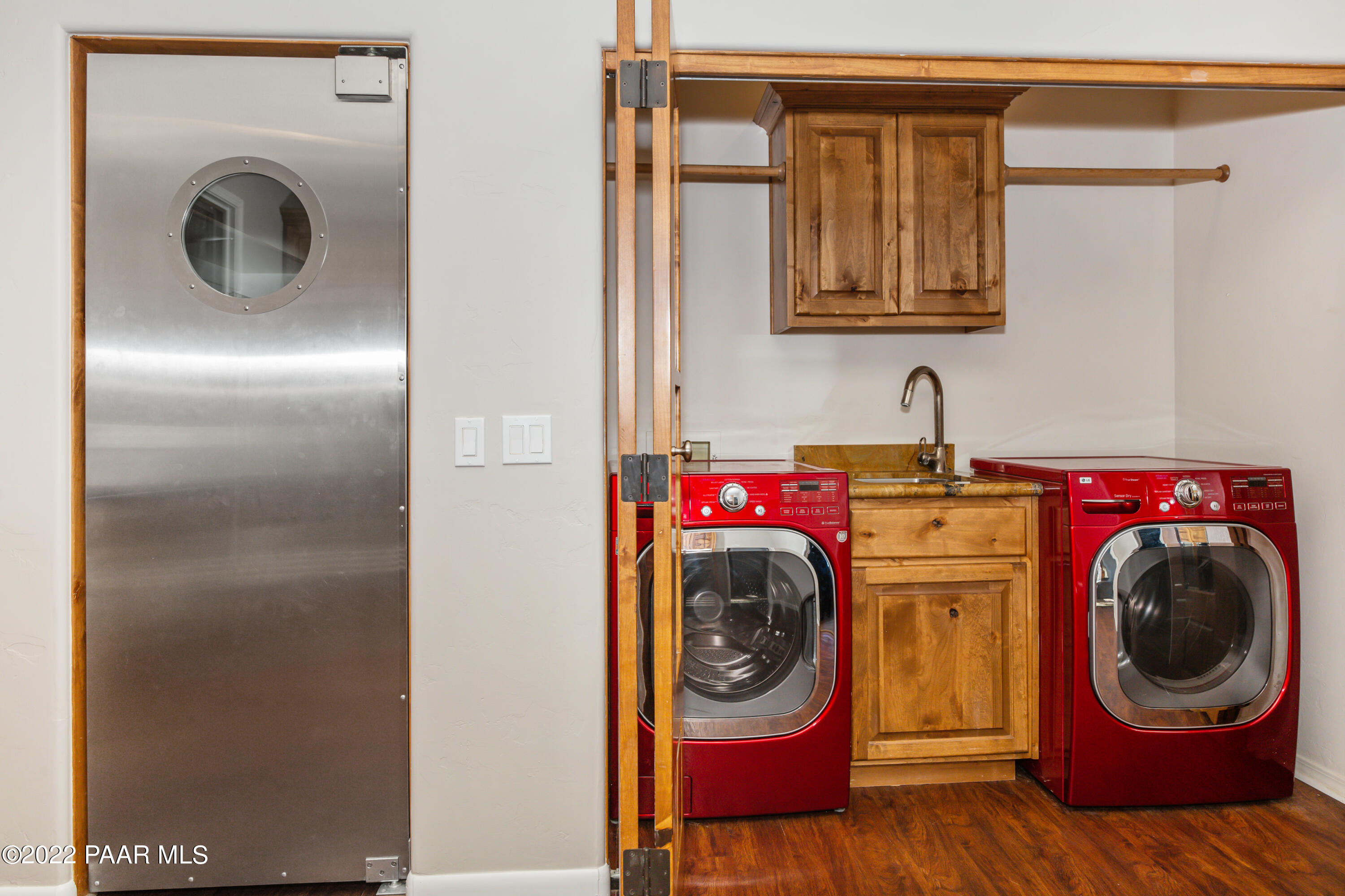 3000 Shadow Valley Ranch Road Prescott, AZ 86305 - Photo 23 of 54 a utility room with dryer and washer