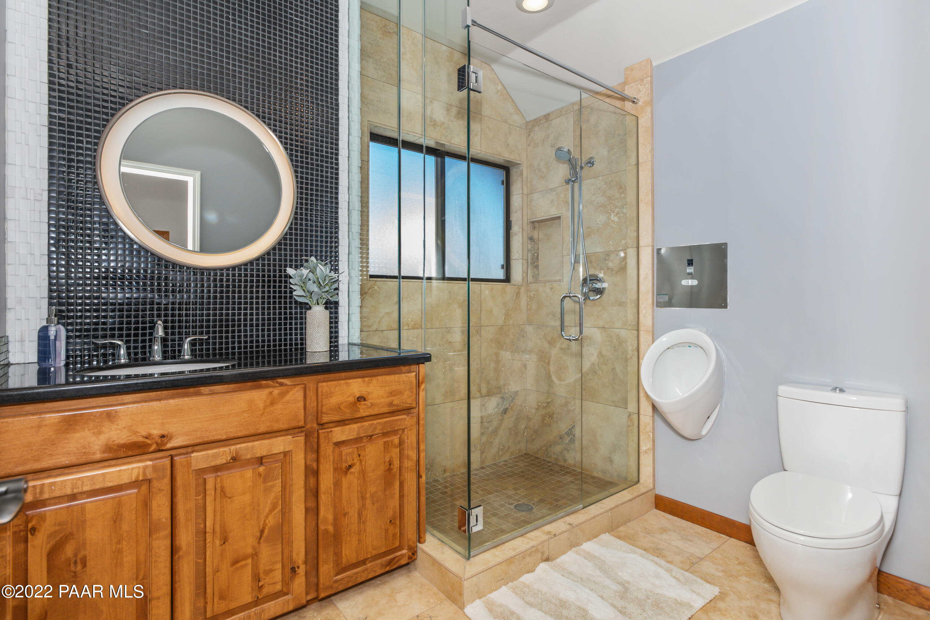 3000 Shadow Valley Ranch Road Prescott, AZ 86305 - Photo 41 of 54 a bathroom with a sink a toilet and a shower