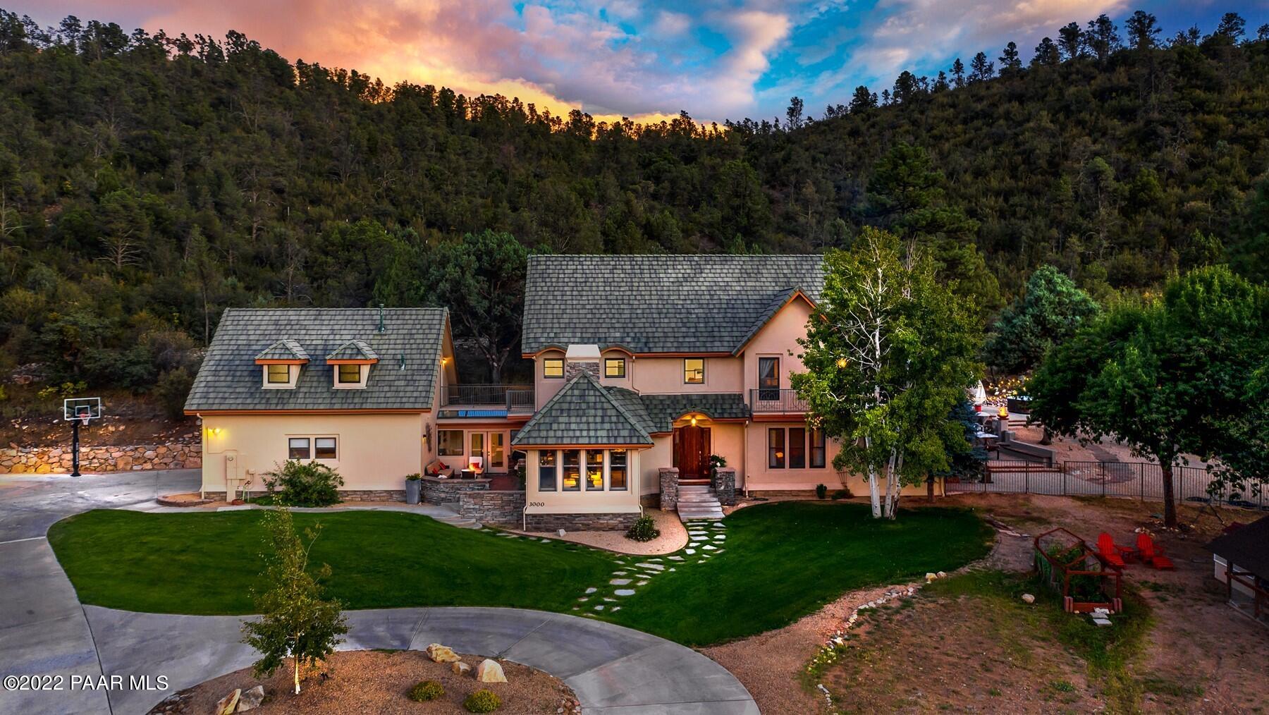 3000 Shadow Valley Ranch Road Prescott, AZ 86305 - Photo 50 of 54 a view of multiple houses with a yard