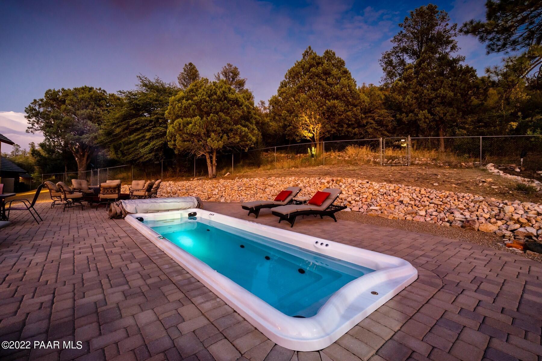 3000 Shadow Valley Ranch Road Prescott, AZ 86305 - Photo 53 of 54 Evening Swim