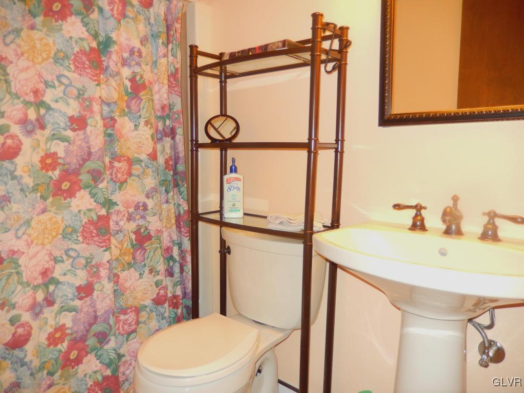 6122 Decker Road Bushkill, PA 18324 - Photo 24 of 33 a bathroom with a sink toilet and shower