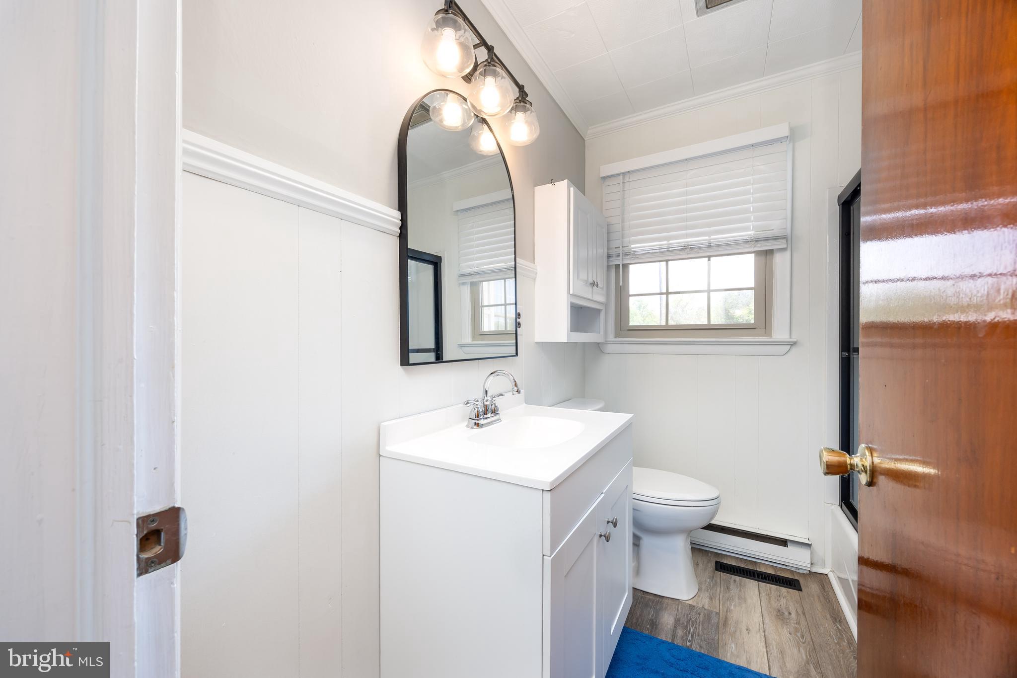 36479 Purnell Crossing Road Willards, MD 21874 - Photo 38 of 65 a bathroom with a sink toilet and mirror