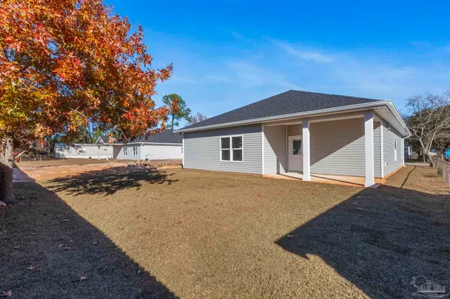 a view of a house with a snow