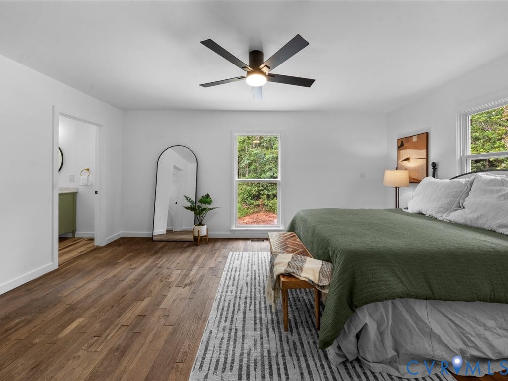 2291 Pony Farm Road Maidens, VA 23102 - Photo 20 of 43 a bedroom with a bed and a window