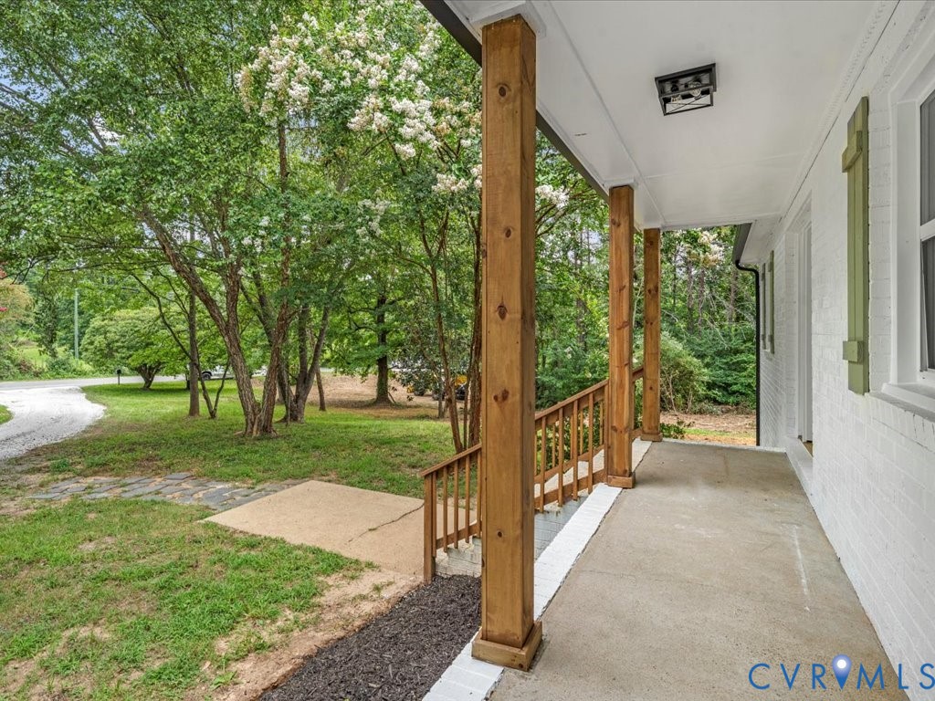 2291 Pony Farm Road Maidens, VA 23102 - Photo 2 of 43 a view of a porch
