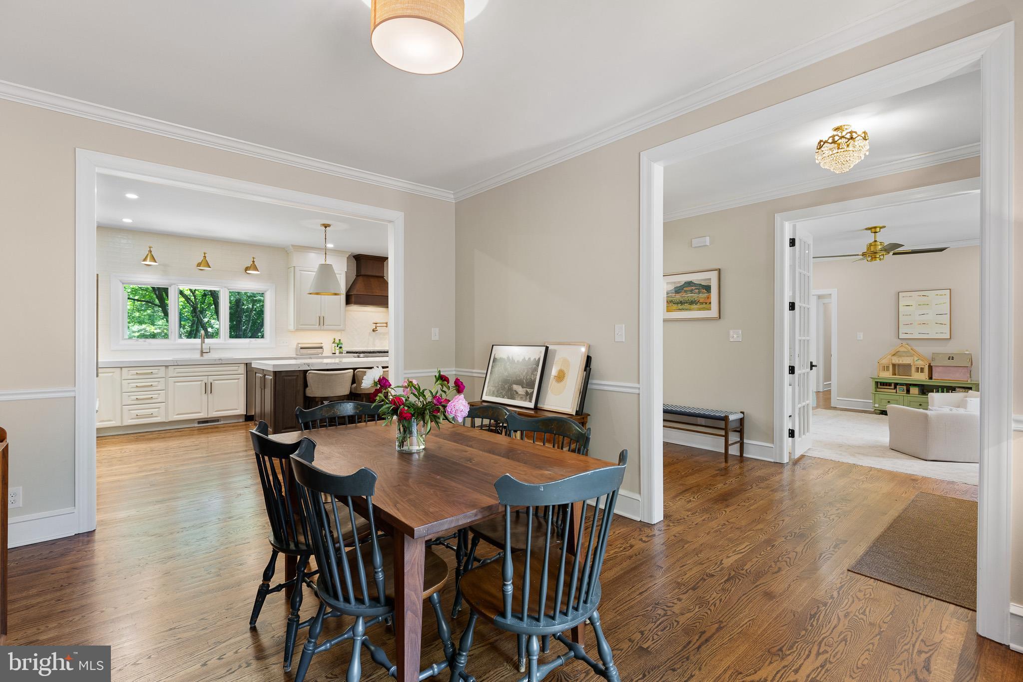 1 Ridge Run Road Chadds Ford, PA 19317 - Photo 9 of 56 Seamless Flow into the Kitchen