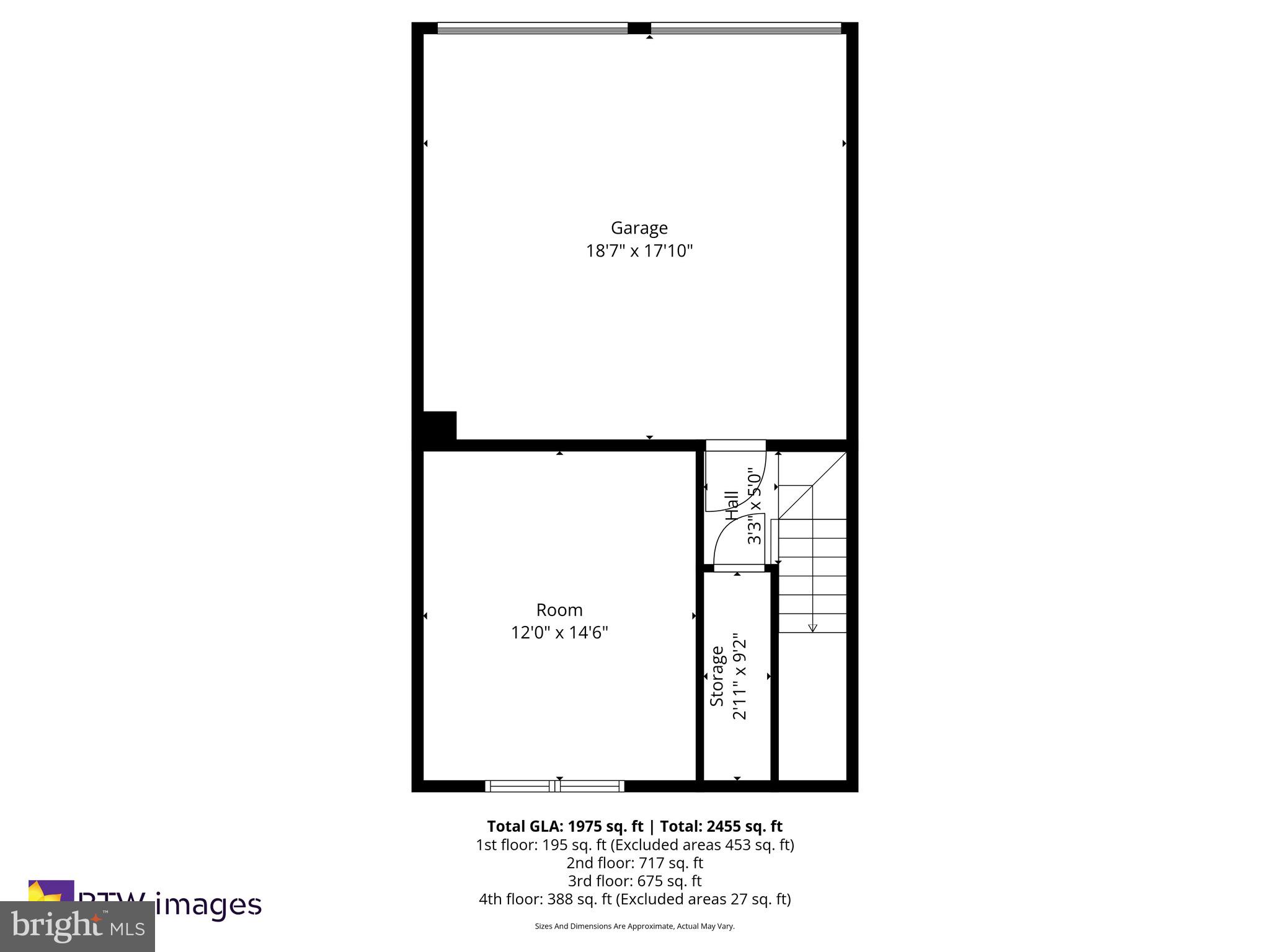 6043 Riddle Walk Alexandria, VA 22312 - Photo 50 of 53 Attached garage and bonus room in lowest level.