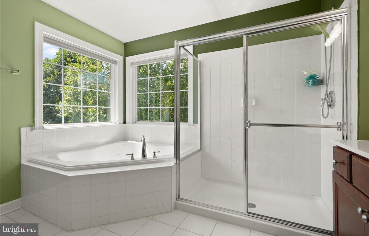 9199 Furey Road Lorton, VA 22079 - Photo 26 of 44 a bathroom with a bathtub and a shower