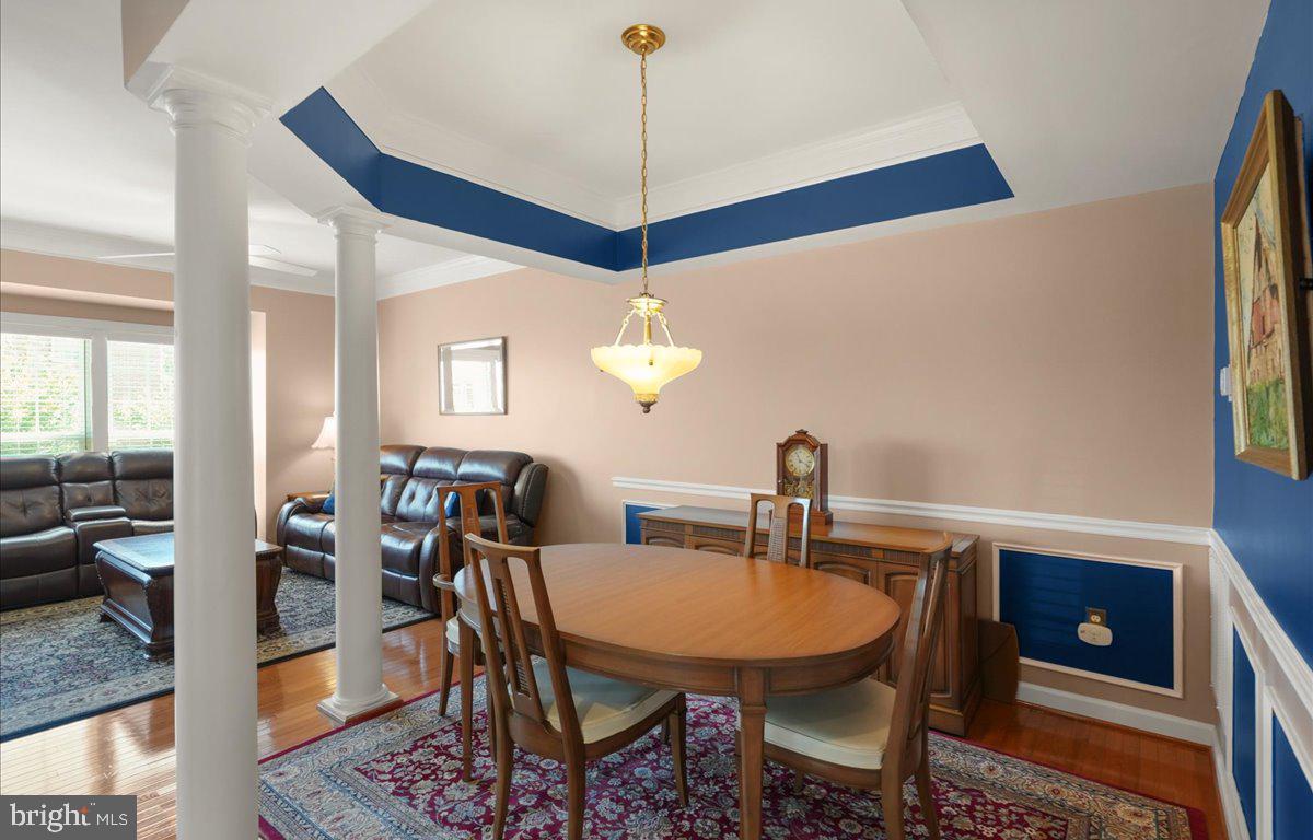 9199 Furey Road Lorton, VA 22079 - Photo 7 of 44 a dining room with furniture and window