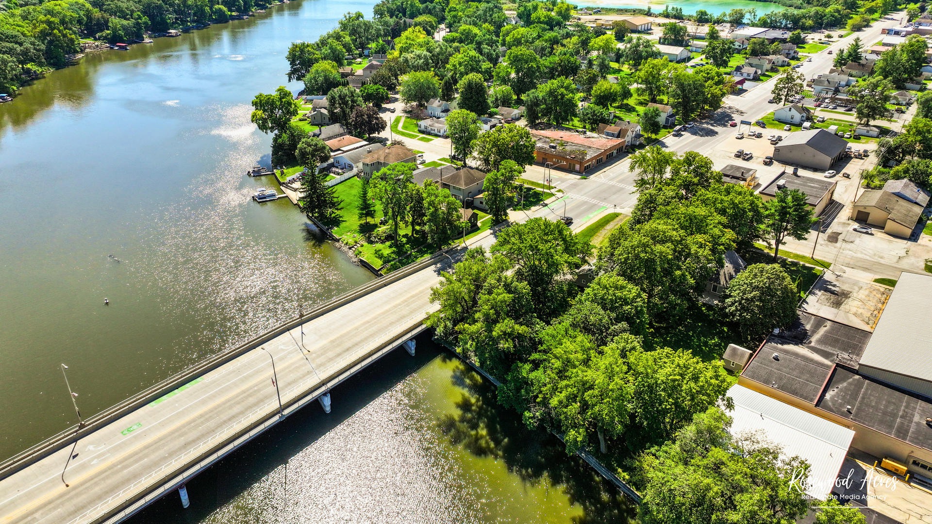 187 East Water Street Kankakee, IL 60901 - Photo 24 of 24 a view of a lake with a bench