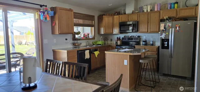 a bed room with a bed