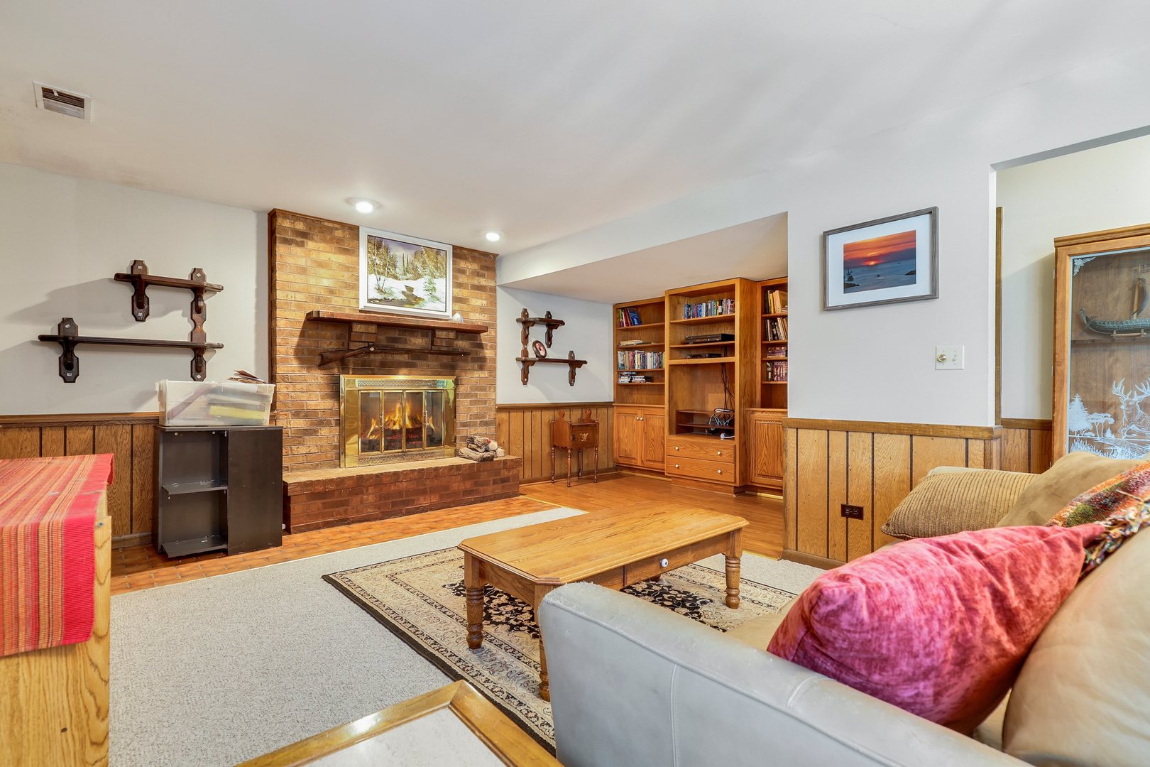 10900 Bryant Road Mokena, IL 60448 - Photo 5 of 14 a living room with furniture and a flat screen tv
